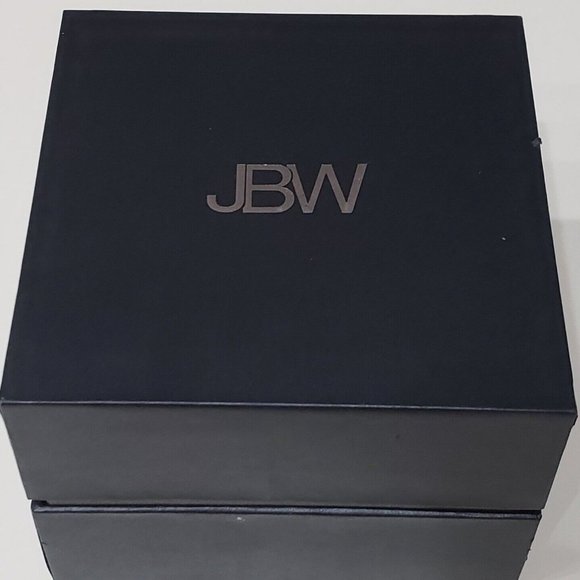 $900 MSRP/ JBW Aria Rose Diamond Dial Brown Leather Ladies Watch - Picture 6 of 9